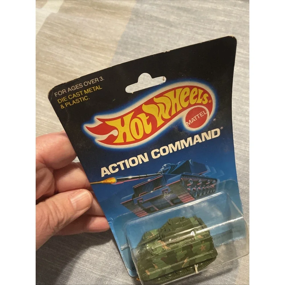 Hot Wheels Action Command Tank Camo 1989 Collector Series‎ 27 Mattel 9371 New